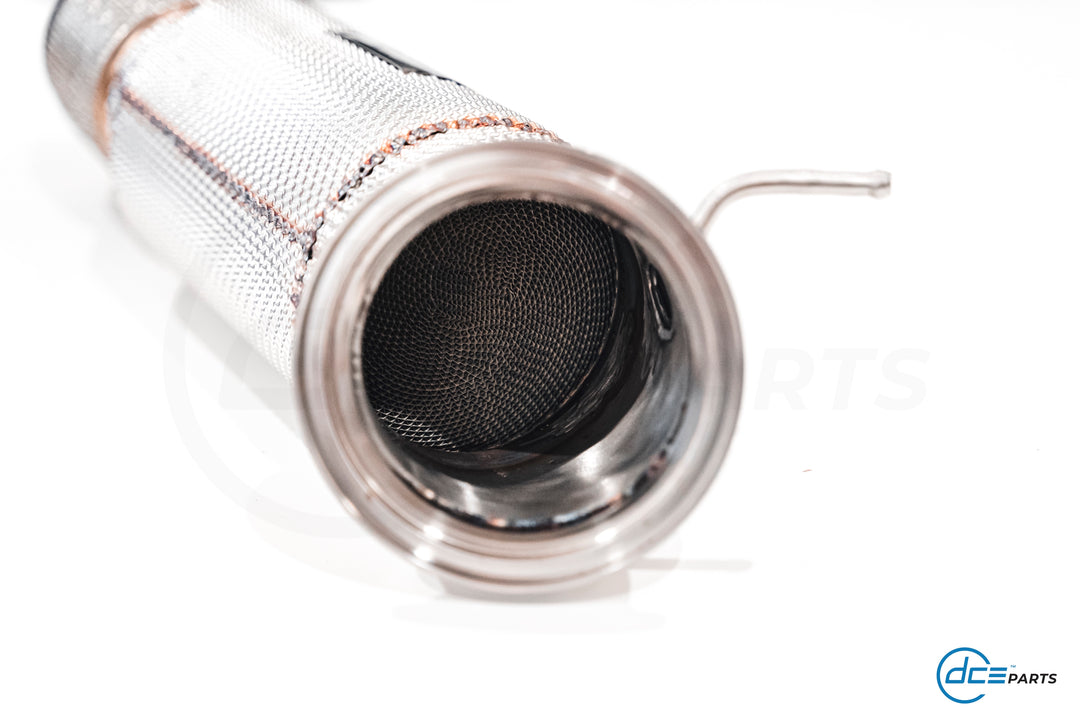 DCE Parts - B58 Downpipe - G01 X3 G02 X4 M40i G05 X5 G06 X6 G07 X7 40i SUV (OPF & V-Band Flange Type)