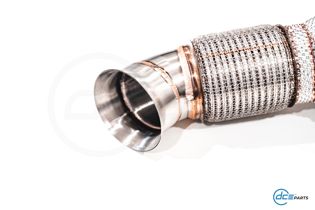 DCE Parts - B58 Downpipe - G01 X3 G02 X4 M40i G05 X5 G06 X6 G07 X7 40i SUV (OPF & V-Band Flange Type)