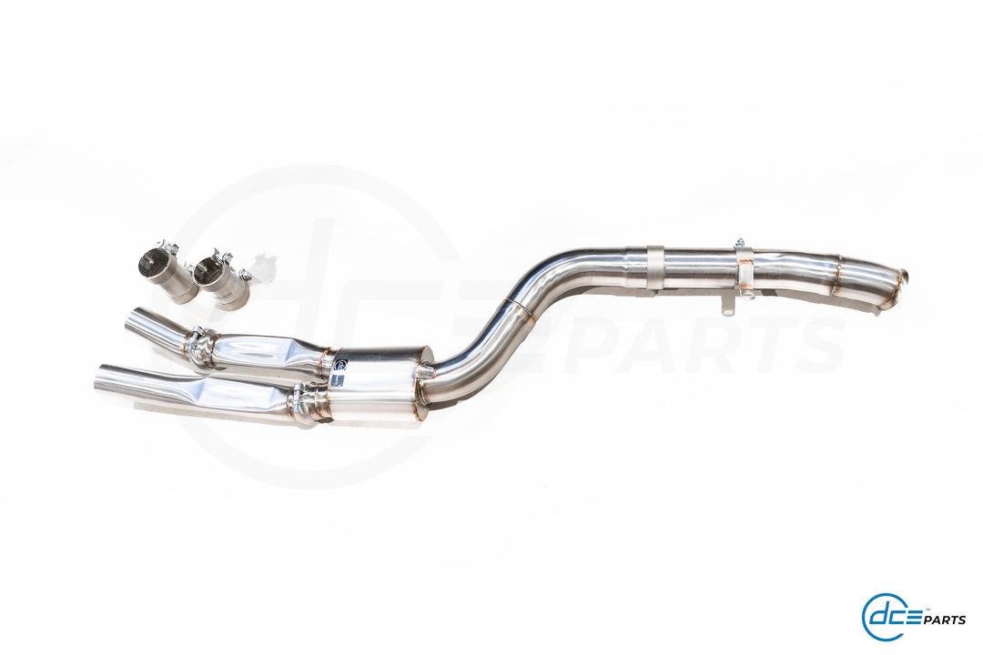 DCE Parts - BMW G20 G21 M340i GPF OPF Resonator Delete Midpipe