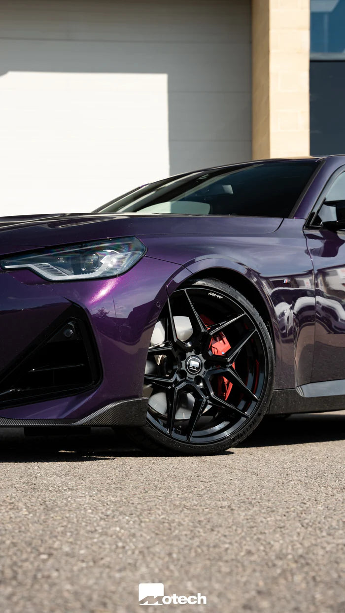 Motech Performance Wheels - BMW G42 220I 230I M240I M-W1 20" GLOSS BLACK MOTECH WHEEL