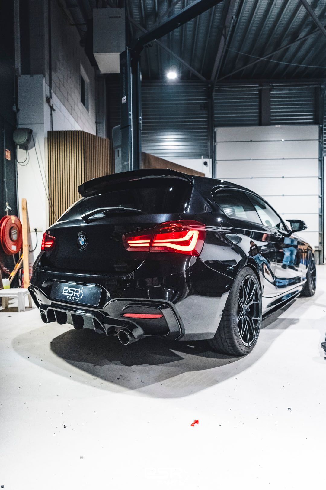 Gloss Black Rear Diffuser for BMW F20 F21 118i 120i 125i M140i Diffuser LCI