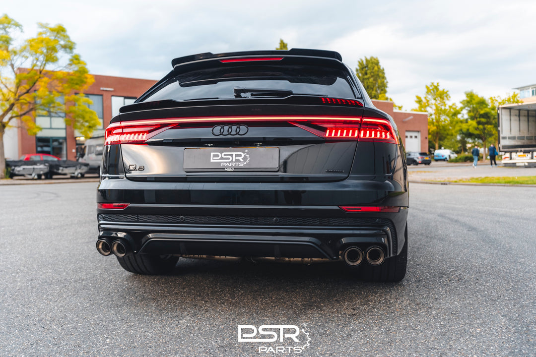 DCE Parts - Audi Q8 55 TFSI-E Axleback Slip On Valvetronic Exhaust Rear Muffler Quad Tip Conversion