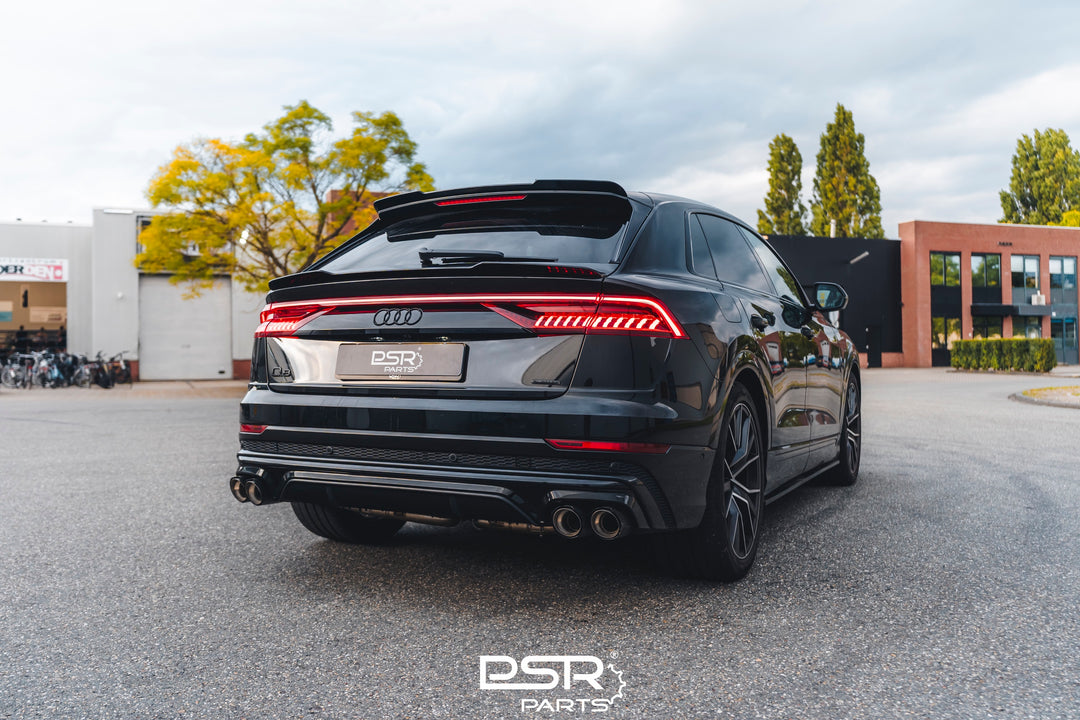 DCE Parts - Audi Q8 55 TFSI-E Axleback Slip On Valvetronic Exhaust Rear Muffler Quad Tip Conversion