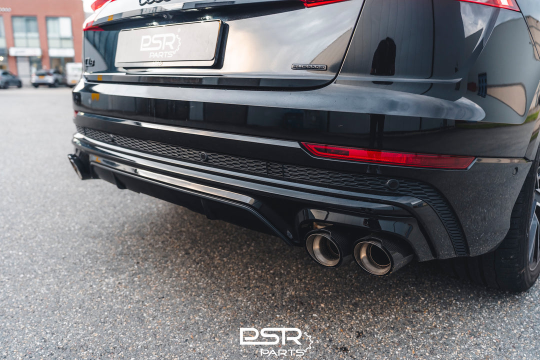 DCE Parts - Audi Q8 55 TFSI-E Axleback Slip On Valvetronic Exhaust Rear Muffler Quad Tip Conversion