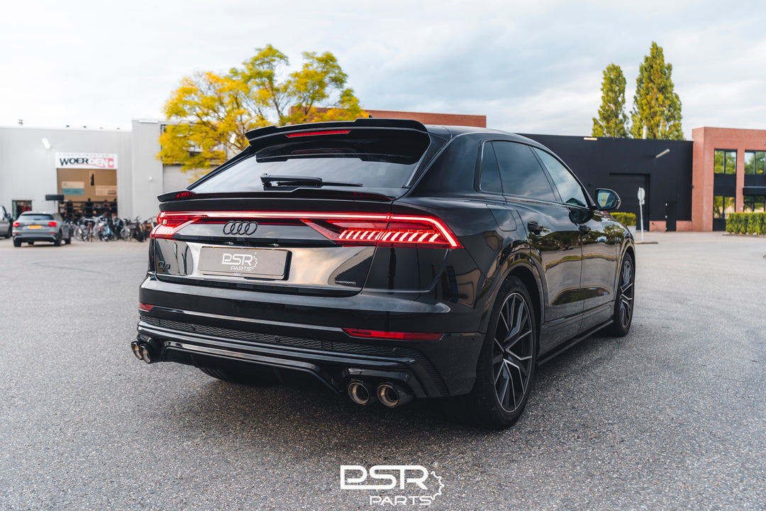 DCE Parts - Audi Q8 55 TFSI-E Axleback Slip On Valvetronic Exhaust Rear Muffler Quad Tip Conversion