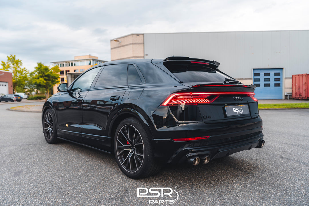 DCE Parts - Audi Q8 55 TFSI-E Axleback Slip On Valvetronic Exhaust Rear Muffler Quad Tip Conversion