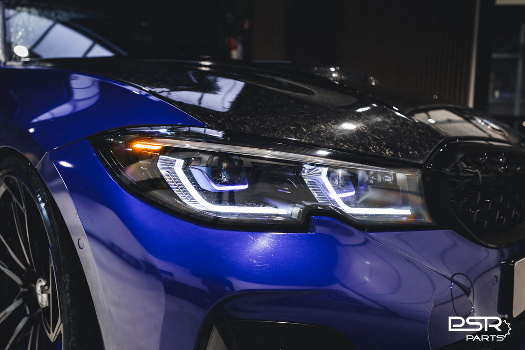BMW G20 G21 3 Series Laser Style LED Headlights Switchable White/Yellow (2019 - 2022 LED & Adaptive LED - NON-LASER Only)