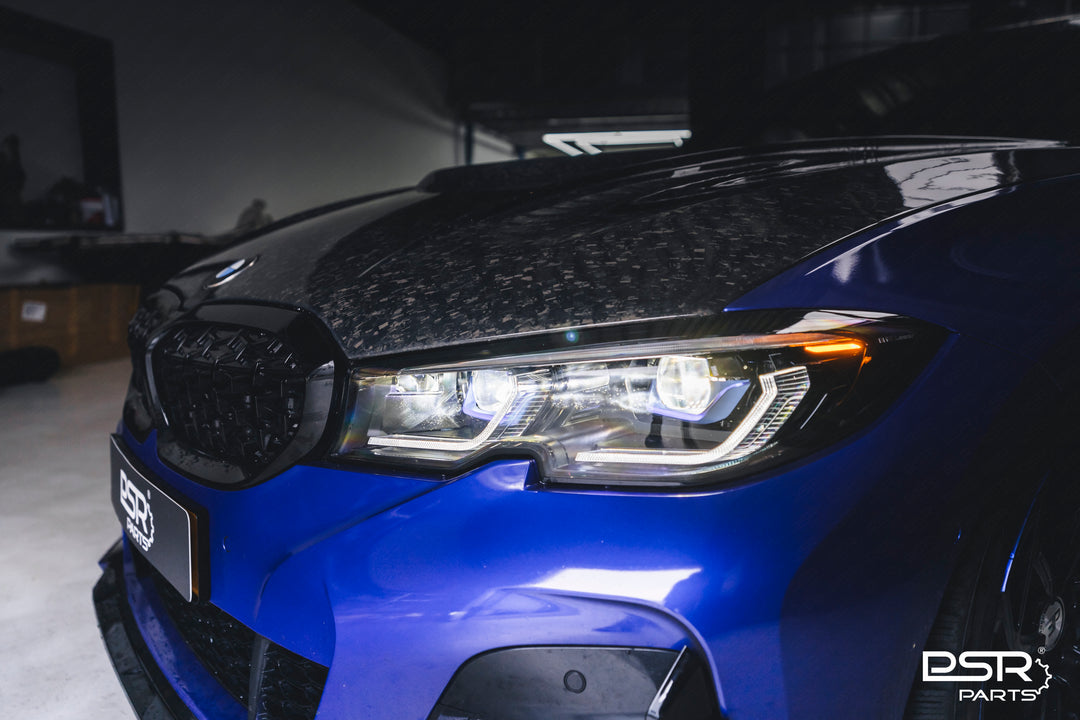 BMW G20 G21 3 Series Laser Style LED Headlights Switchable White/Yellow (2019 - 2022 LED & Adaptive LED - NON-LASER Only)