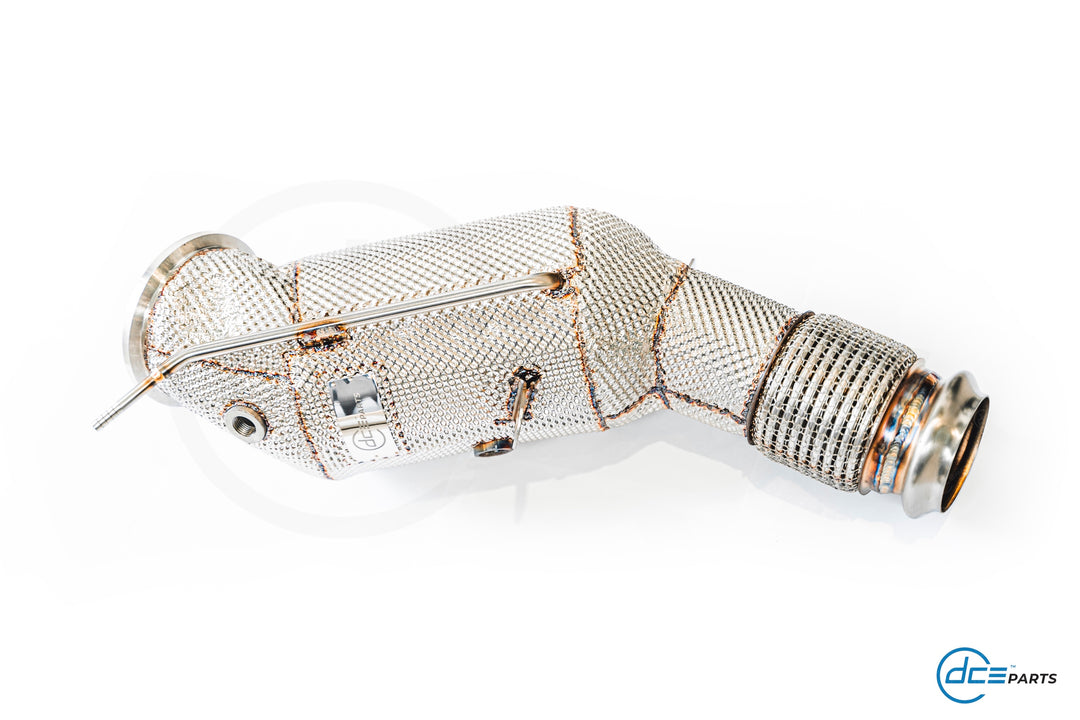DCE Parts - B48 Downpipe - G Chassis - BMW G42 220I, 230I, G20 G21 320I, 330E, 330I, G22 G23 G26 420I, 430I, G01 G02 X3 X4 20I 30I & XDRIVE, Supra A90 B48 - (OPF & V-Band Flange Type)