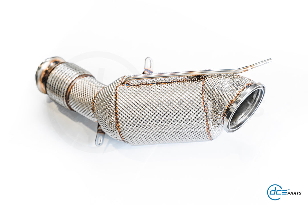 DCE Parts - B48 Downpipe - G Chassis - BMW G42 220I, 230I, G20 G21 320I, 330E, 330I, G22 G23 G26 420I, 430I, G01 G02 X3 X4 20I 30I & XDRIVE, Supra A90 B48 - (OPF & V-Band Flange Type)