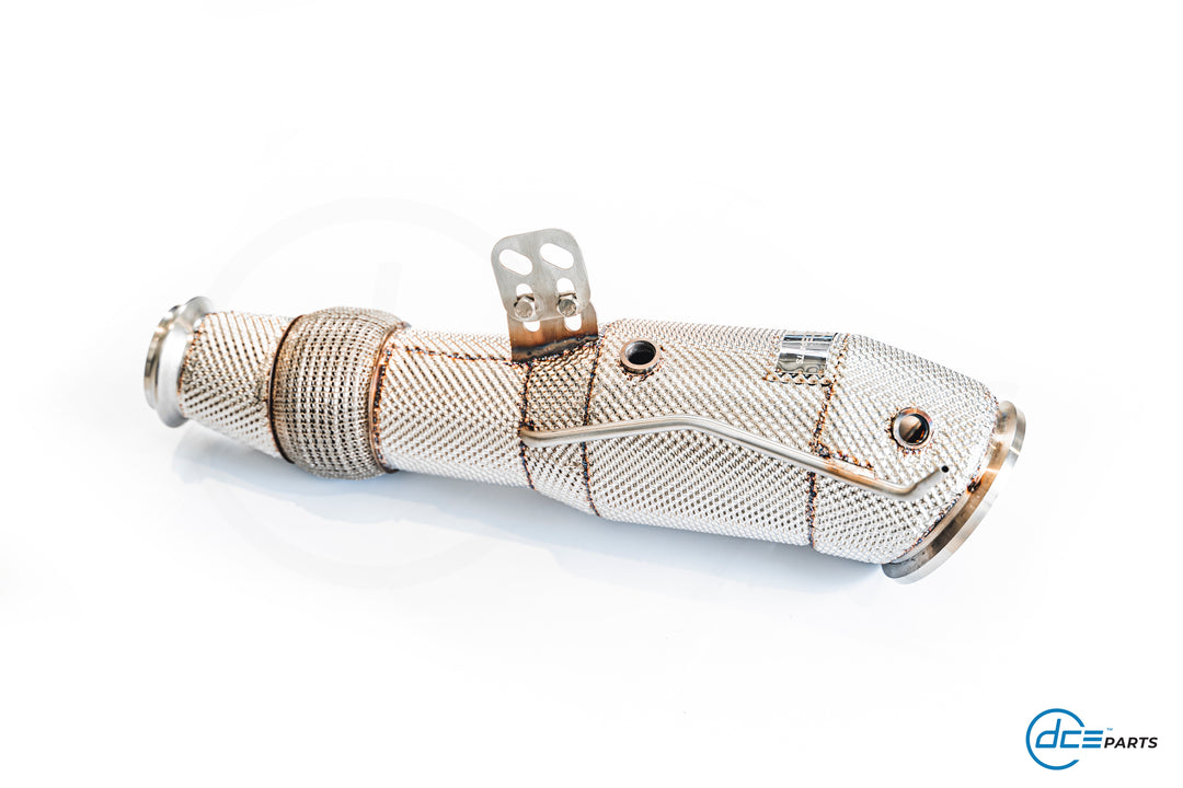 DCE Parts - B58 Downpipe - F & G Chassis - BMW M140i, M240i, M340i, M440i, 540i, 640i, 745E, 840i, Z4, Supra & XDRIVE - (OPF & V-Band Flange Type)