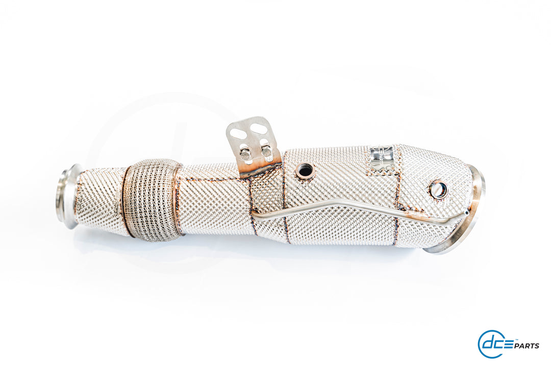 DCE Parts - B58 Downpipe - F & G Chassis - BMW M140i, M240i, M340i, M440i, 540i, 640i, 745E, 840i, Z4, Supra & XDRIVE - (OPF & V-Band Flange Type)