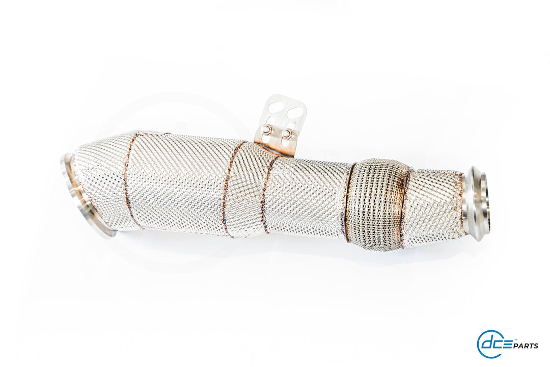 DCE Parts - B58 Downpipe - F & G Chassis - BMW M140i, M240i, M340i, M440i, 540i, 640i, 745E, 840i, Z4, Supra & XDRIVE - (OPF & V-Band Flange Type)