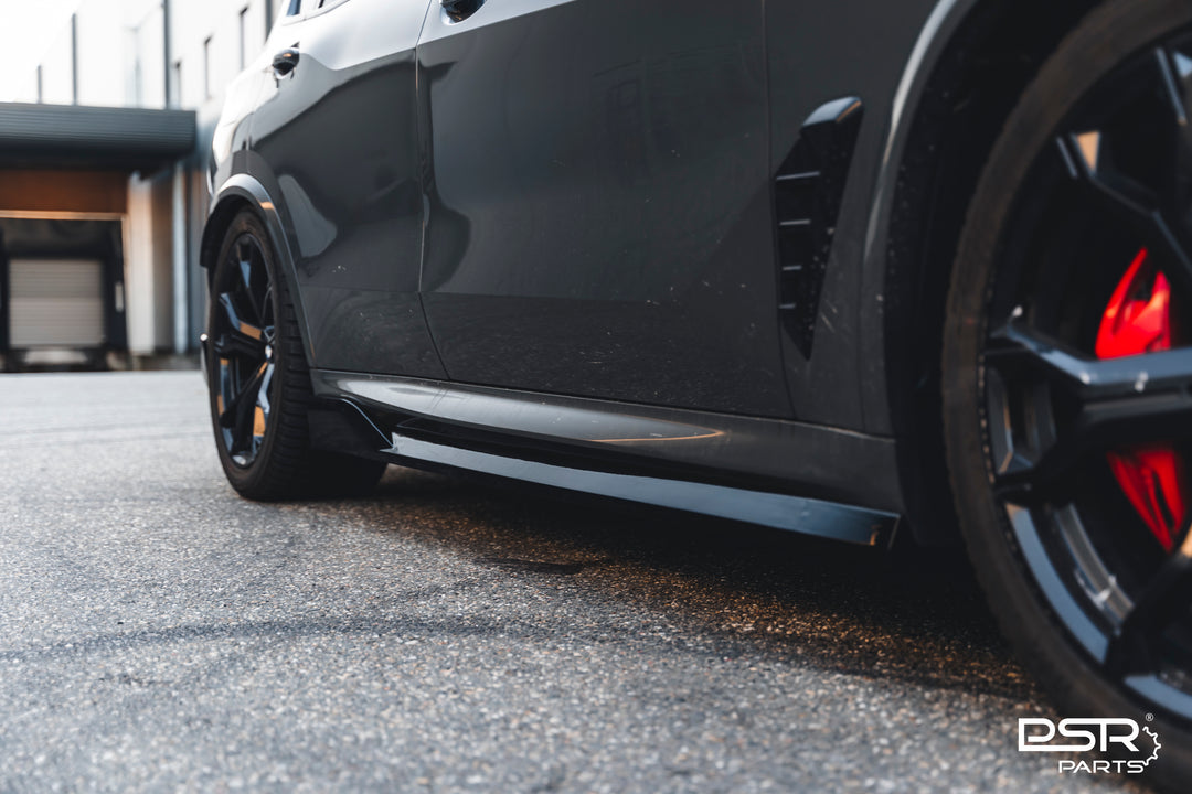 PSR Parts - Full Length Gloss Black Side Skirts for BMW X5 G05 LCI