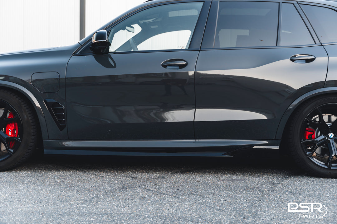 PSR Parts - Full Length Gloss Black Side Skirts for BMW X5 G05 LCI