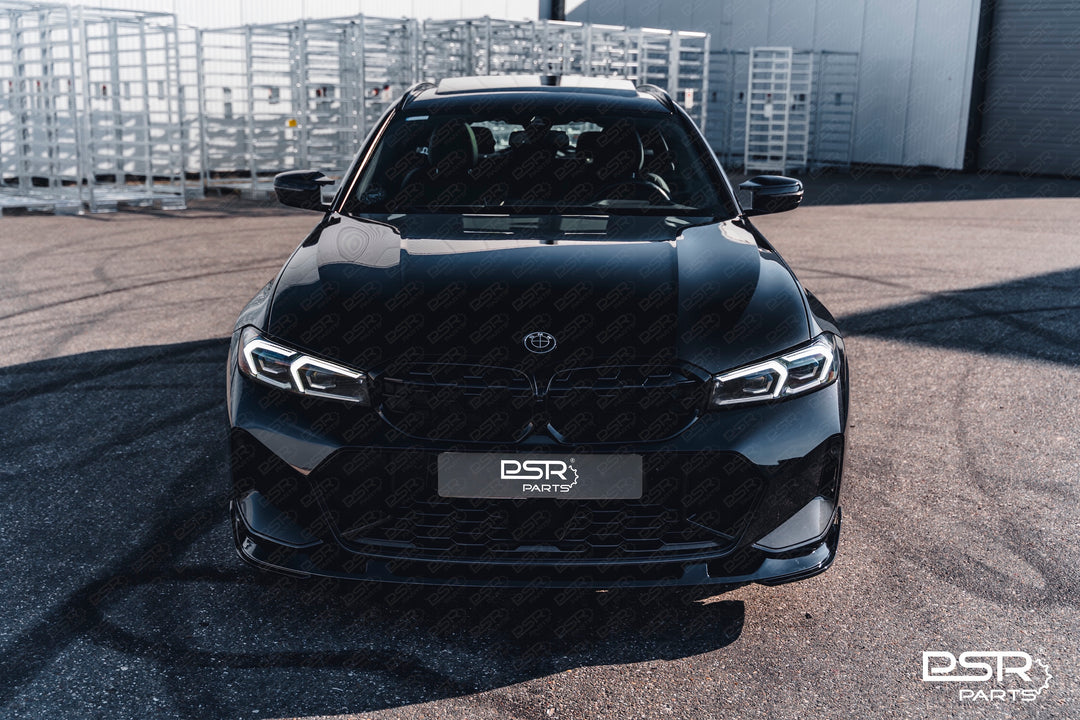 PSR Parts - Gloss Black PSR Style Front Splitter for BMW 3 Series G20 G21 2022+ LCI