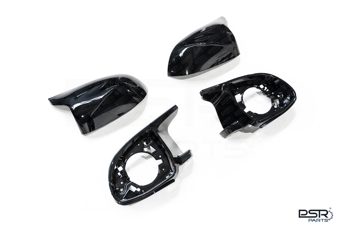 PSR Parts - Gloss Black Performance Wing Mirror Covers with Mirror Frame for BMW X Series (2018+, G01 G05 G07)