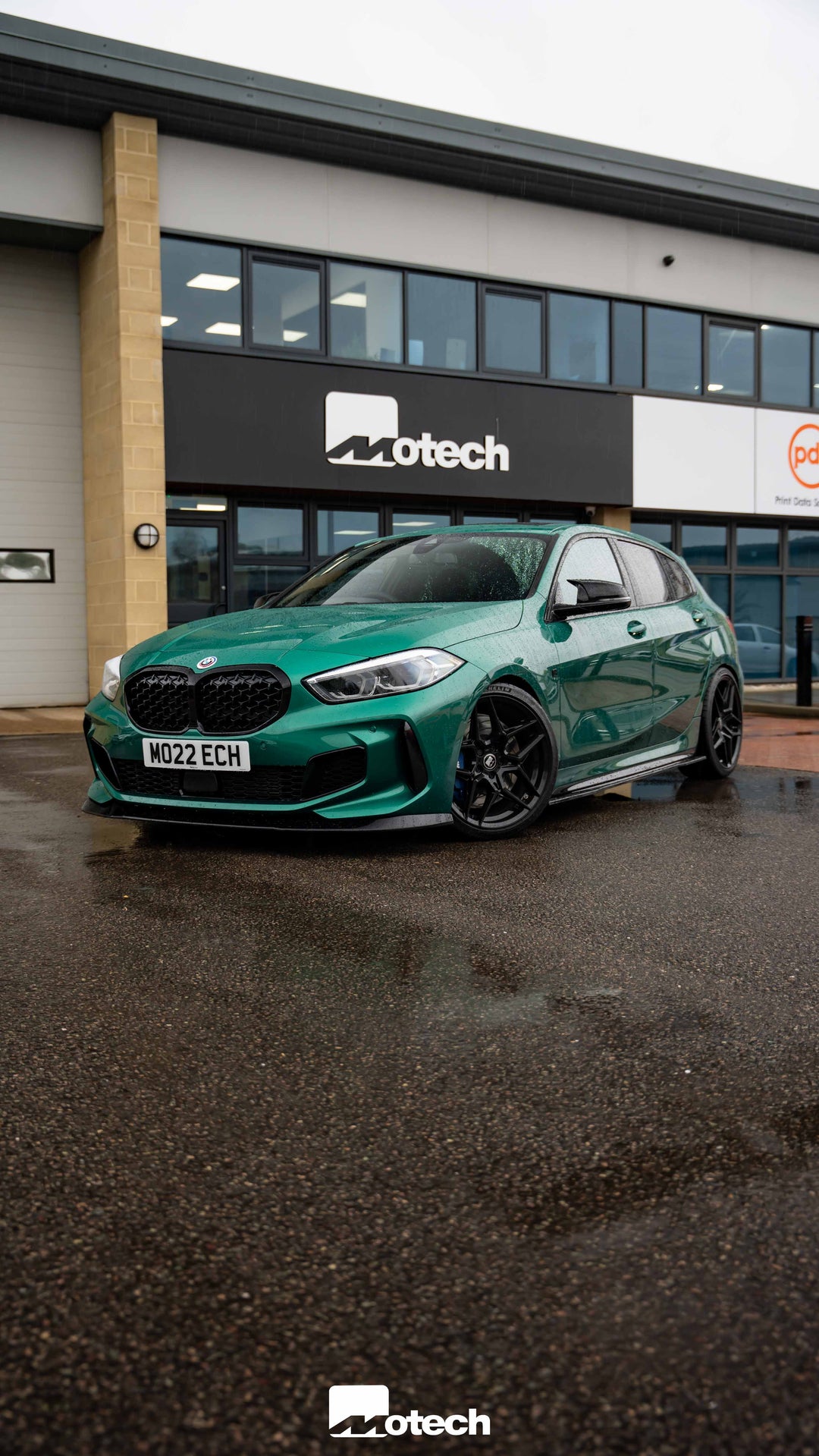 Motech Performance Wheels - BMW F40 M135I M-W1 19" GLOSS BLACK WHEELS
