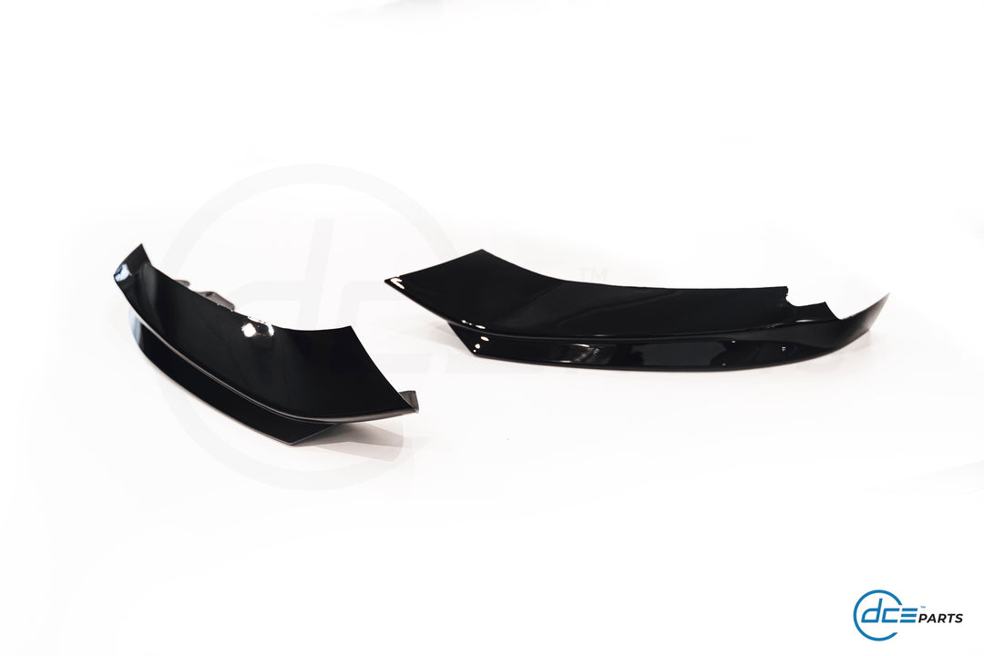 DCE Parts - Splitter Flaps for M-Sport Front Bumper BMW F32 F33 F36 - Gloss Black