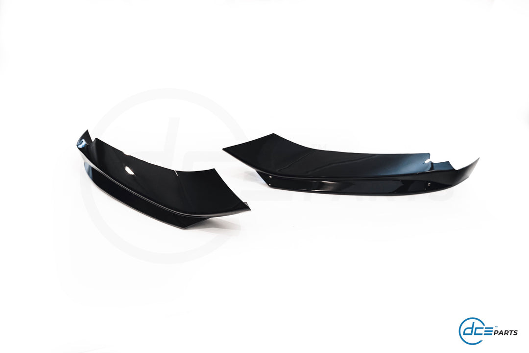 DCE Parts - Splitter Flaps for M-Sport Front Bumper BMW F32 F33 F36 - Gloss Black