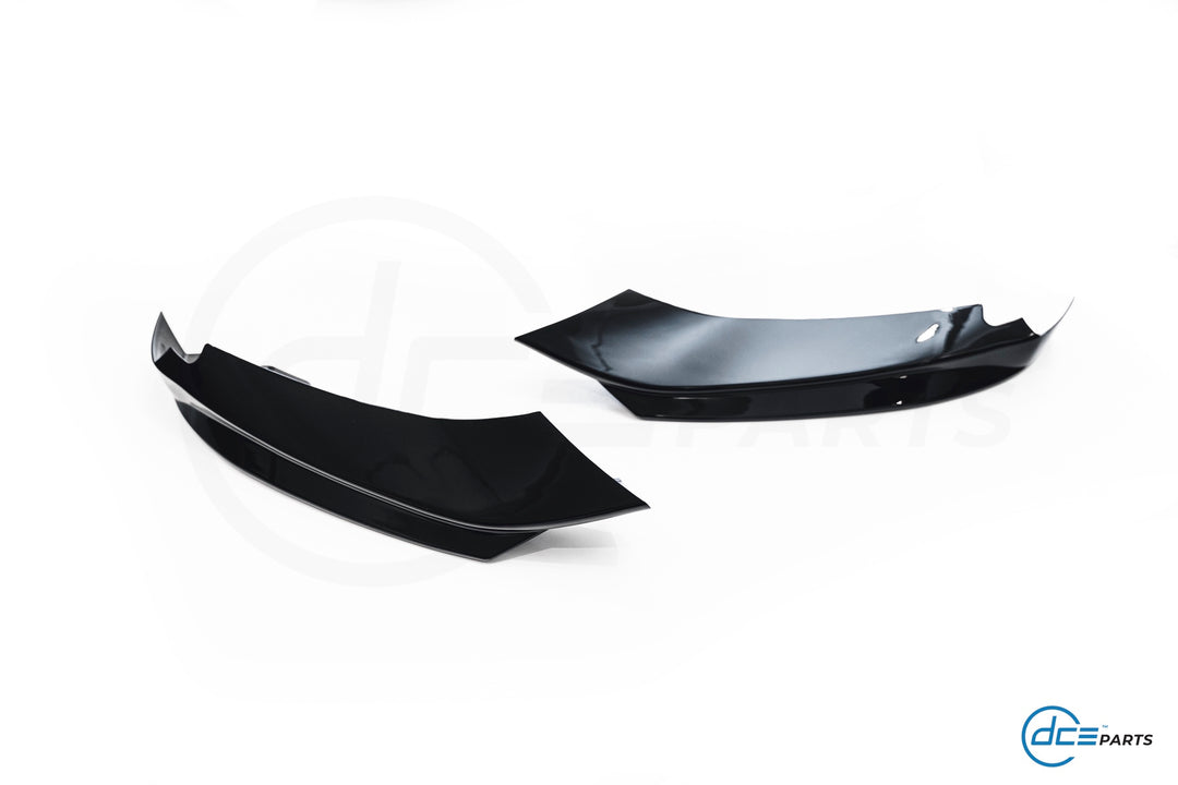 DCE Parts - Splitter Flaps for M-Sport Front Bumper BMW F32 F33 F36 - Gloss Black