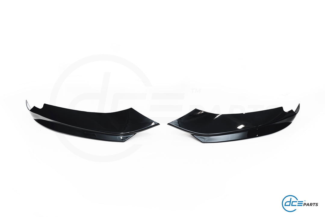 DCE Parts - Splitter Flaps for M-Sport Front Bumper BMW F32 F33 F36 - Gloss Black