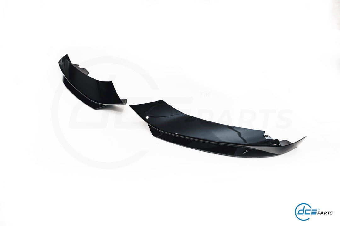 DCE Parts - Splitter Flaps for M-Sport Front Bumper BMW F32 F33 F36 - Gloss Black
