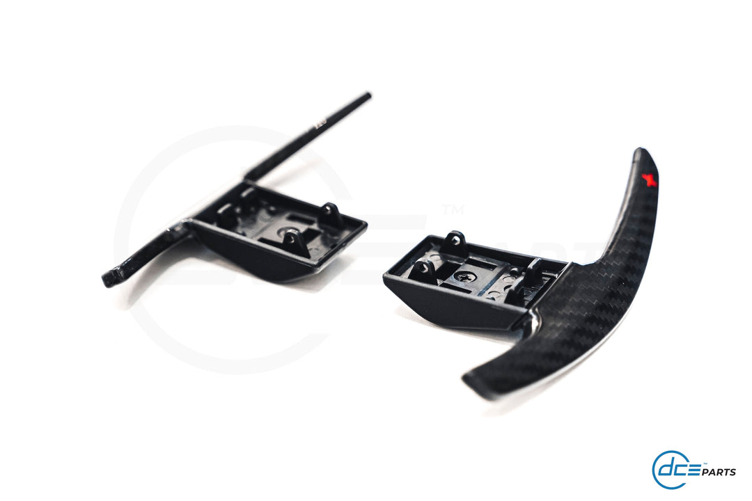DCE Parts - BMW/MINI F & G-Series Shifter Paddles Performance Style (F30 F32 F33 F80 F82 F87 - F40 F44 G20 G21 G22 G23 G26 G80 G82 G42 G30 G31 F90)