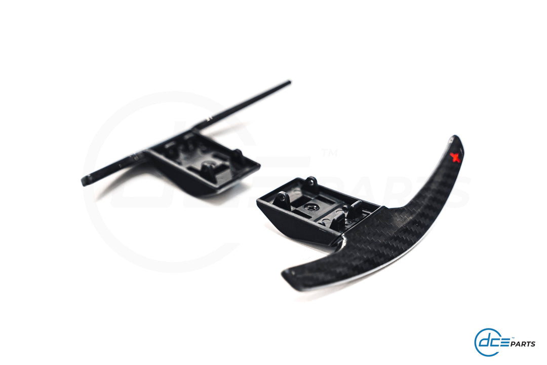 DCE Parts - BMW/MINI F & G-Series Shifter Paddles Performance Style (F30 F32 F33 F80 F82 F87 - F40 F44 G20 G21 G22 G23 G26 G80 G82 G42 G30 G31 F90)
