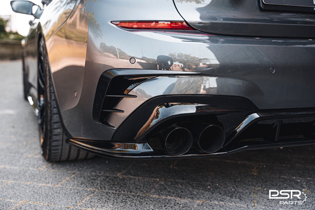 BMW G20 Rear Bumper Canards for BMW M-Sport Rear Bumper
