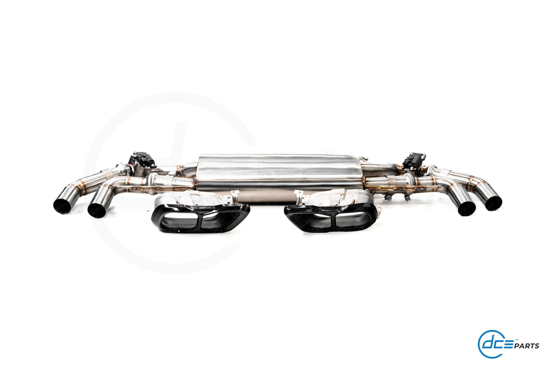 DCE Parts - BMW G05 X5 45e / 50e V2 (Gen2) Axleback Slip On Valvetronic Exhaust Rear Muffler