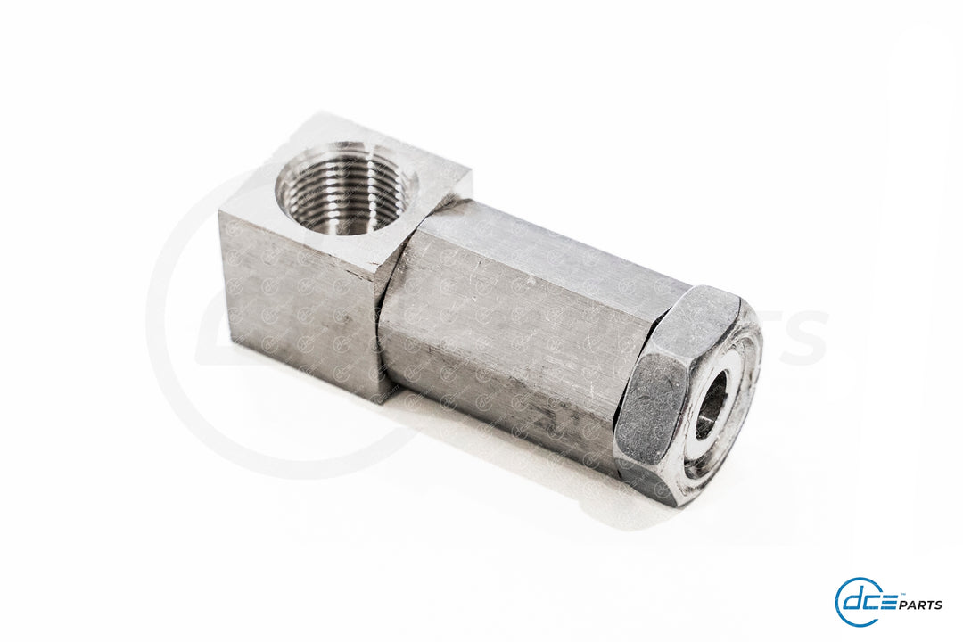 DCE Parts Lambda O2 Spacer with 400 CPI Mini Catalytic converter
