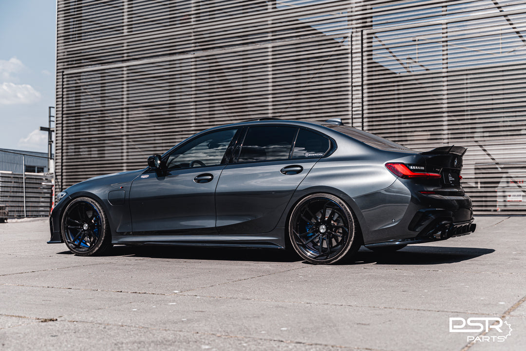 PSR Parts - Carbon Fibre Ducktail High Kick Rear Spoiler for BMW 3 Series & M3 (2019+, G20 G80)