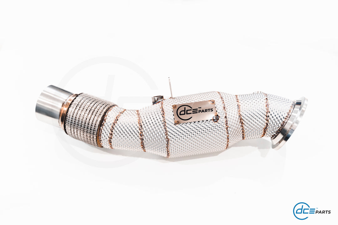 DCE Parts - B48 Downpipe - F & G Chassis - BMW 120I, 125I, 220I, 230I, 320I, 330E, 330I, 420I, 430I, 520I, 530I, 530E, 630I, 730I, 740E, X3 X4 20I 30I & XDRIVE - (Slip On Clamp Type)
