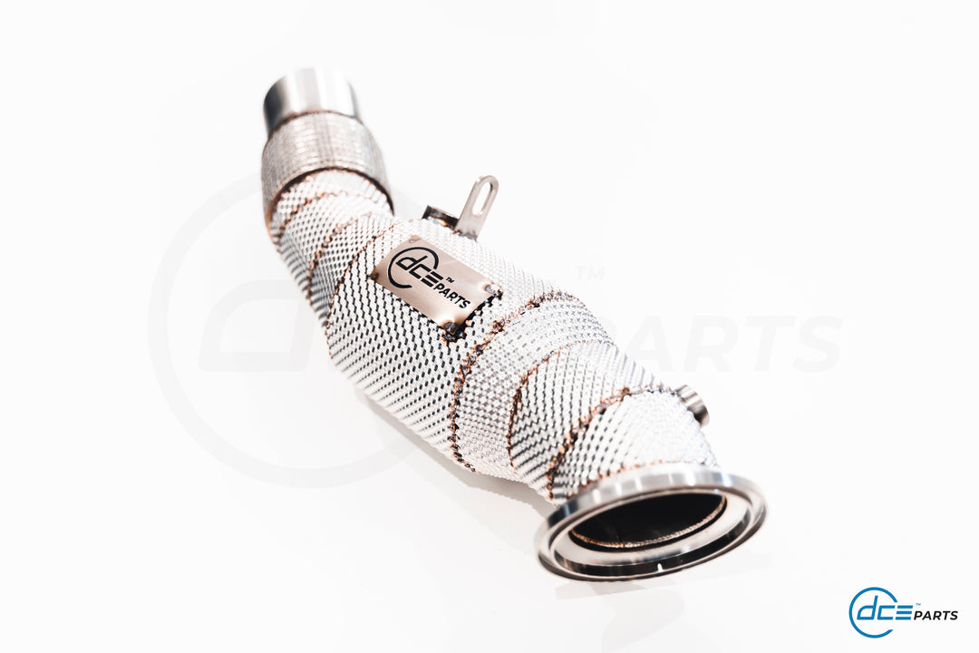 DCE Parts - B48 Downpipe - F & G Chassis - BMW 120I, 125I, 220I, 230I, 320I, 330E, 330I, 420I, 430I, 520I, 530I, 530E, 630I, 730I, 740E, X3 X4 20I 30I & XDRIVE - (Slip On Clamp Type)
