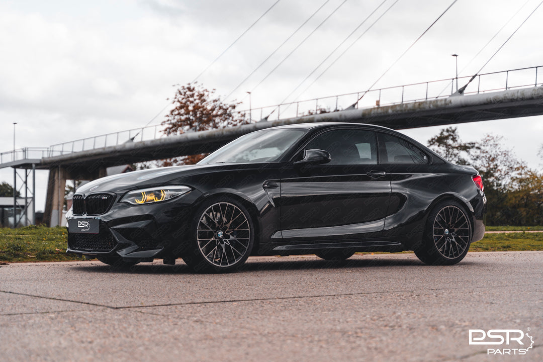 BMW F87 M2 N55 LCI & M2 Competition with LED Yellow CSL Headlight Daytime Running Light DRL Upgrade Module