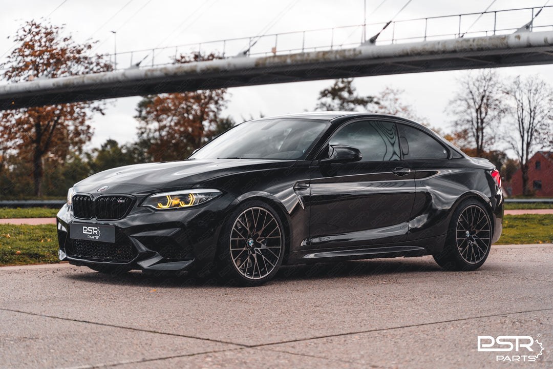 BMW F87 M2 N55 LCI & M2 Competition with LED Yellow CSL Headlight Daytime Running Light DRL Upgrade Module