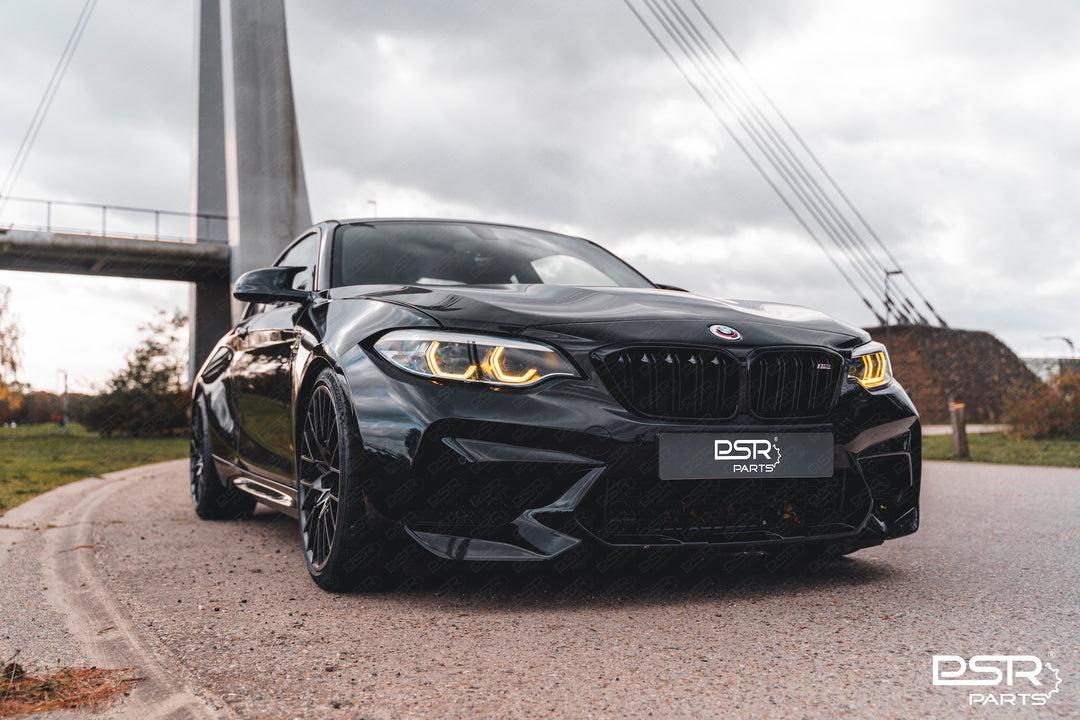 BMW F87 M2 N55 LCI & M2 Competition with LED Yellow CSL Headlight Daytime Running Light DRL Upgrade Module