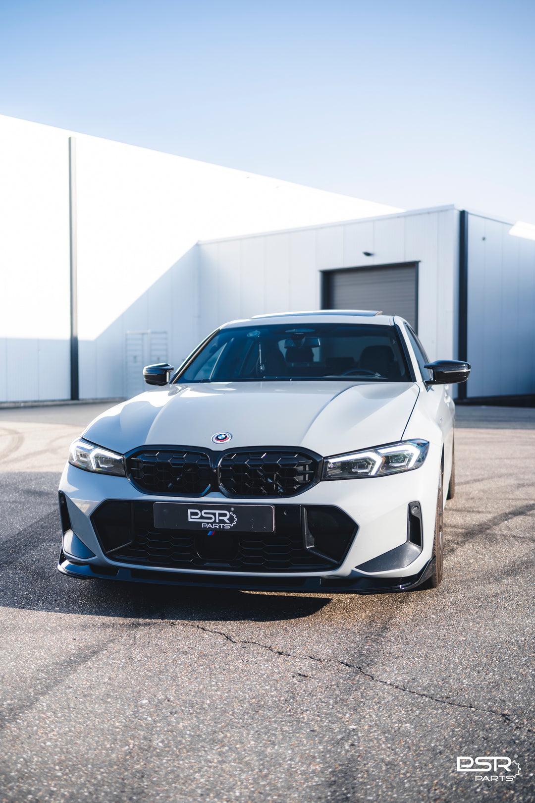 PSR Parts - Gloss Black PSR Style Front Splitter for BMW 3 Series G20 G21 2022+ LCI