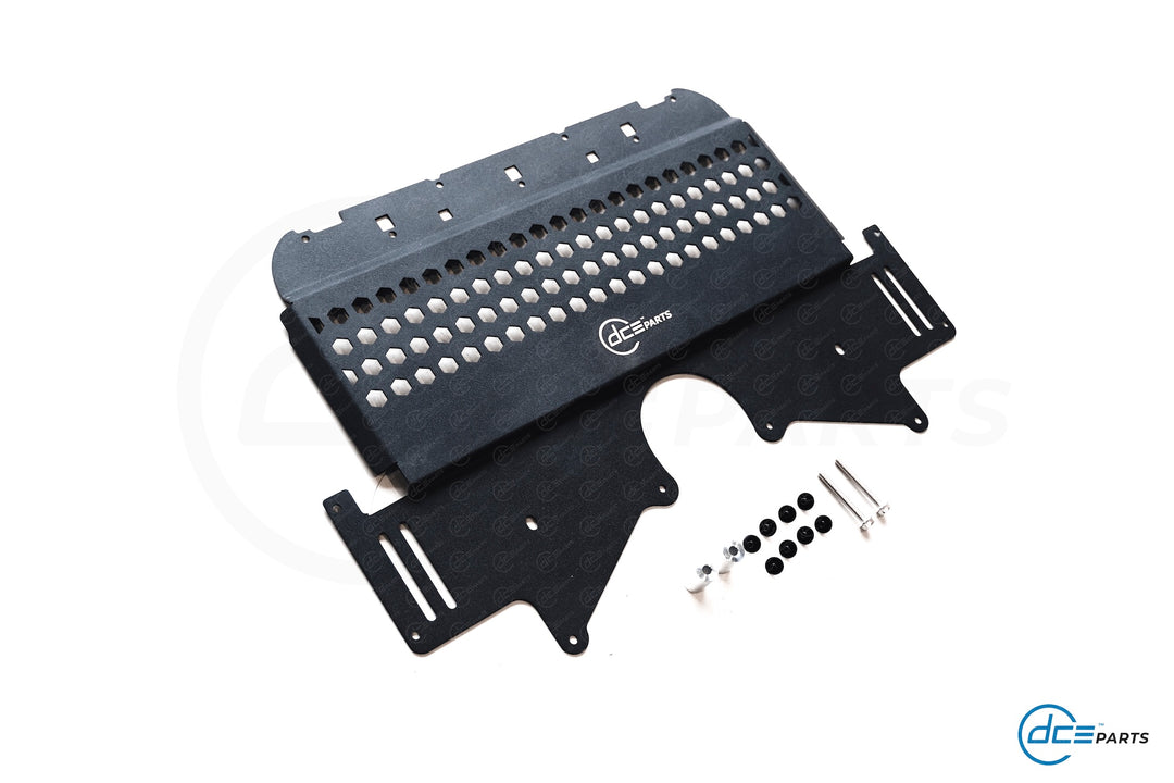 Aluminium Skid Plate BMW M2 G87, M3 G80 G81 & M4 G82 G83 Oil Cooler Guard by DCE Parts