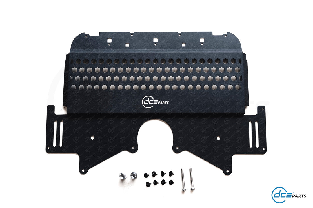 Aluminium Skid Plate BMW M2 G87, M3 G80 G81 & M4 G82 G83 Oil Cooler Guard by DCE Parts