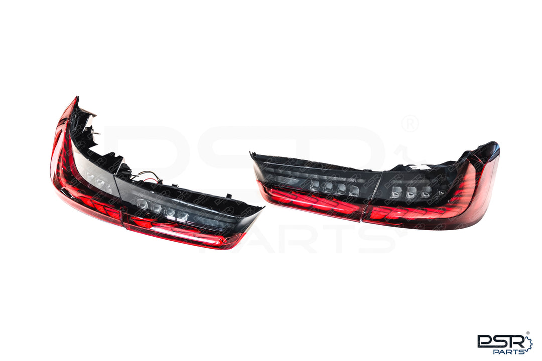 BMW 3 Series G20 M3 G80 OLED CS GTS LCI Style Dark Red Rear Tail Lights