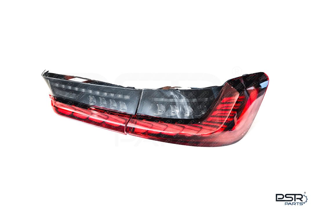 BMW 3 Series G20 M3 G80 OLED CS GTS LCI Style Dark Red Rear Tail Lights