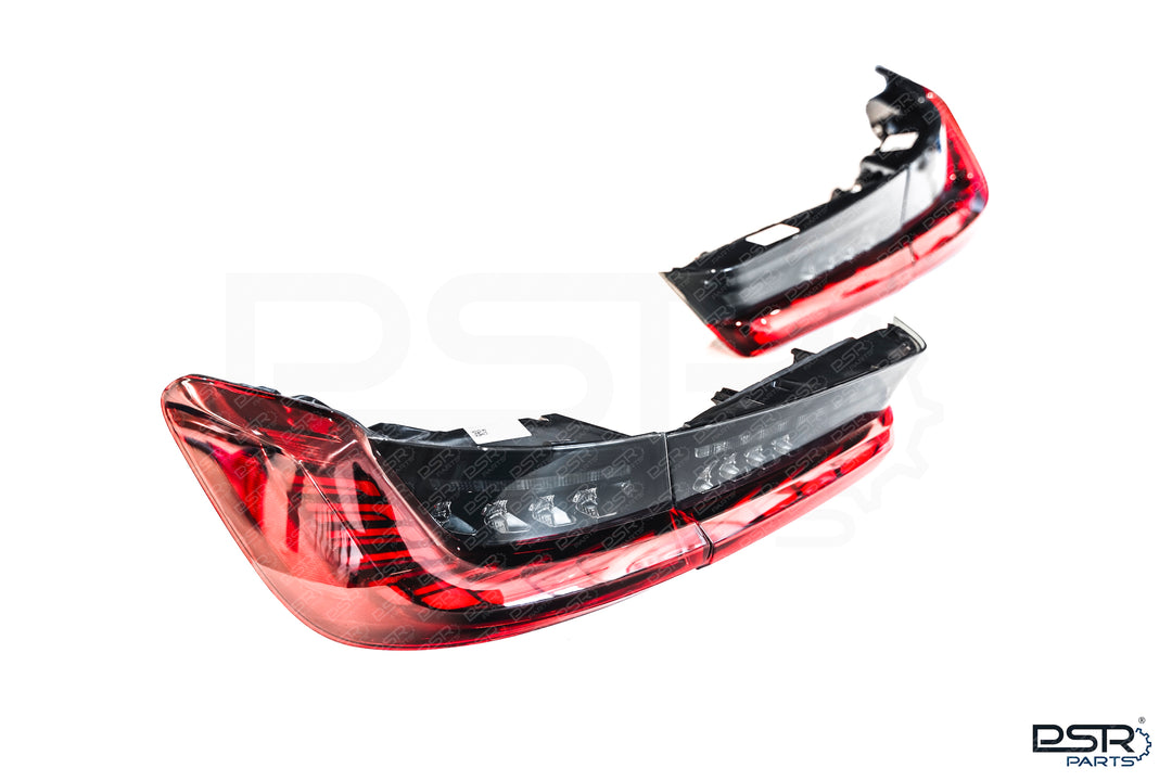 BMW 3 Series G20 M3 G80 OLED CS GTS LCI Style Dark Red Rear Tail Lights