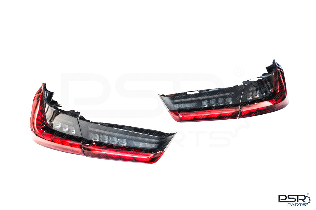 BMW 3 Series G20 M3 G80 OLED CS GTS LCI Style Dark Red Rear Tail Lights