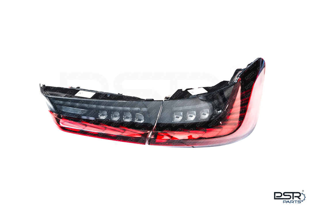 BMW 3 Series G20 M3 G80 OLED CS GTS LCI Style Dark Red Rear Tail Lights