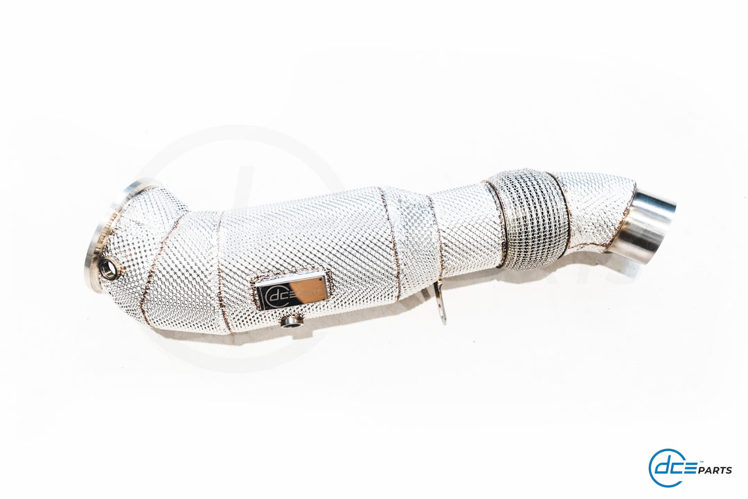 DCE Parts - B58 Downpipe - G05 LCI X5 G06 LCI X6 G07 LCI X7 40i 50e G70 M760eX G09 XM 50e - BMW B58 GEN 3 / B58TU2 Slip ON Clamp