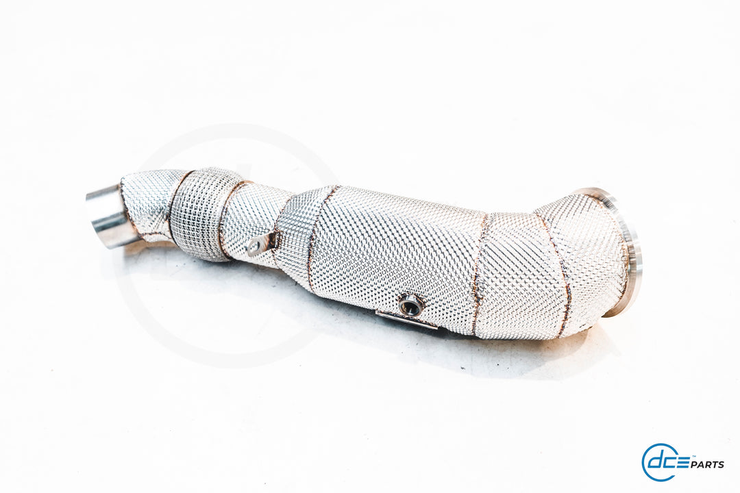 DCE Parts - B58 Downpipe - G05 LCI X5 G06 LCI X6 G07 LCI X7 40i 50e G70 M760eX G09 XM 50e - BMW B58 GEN 3 / B58TU2 Slip ON Clamp
