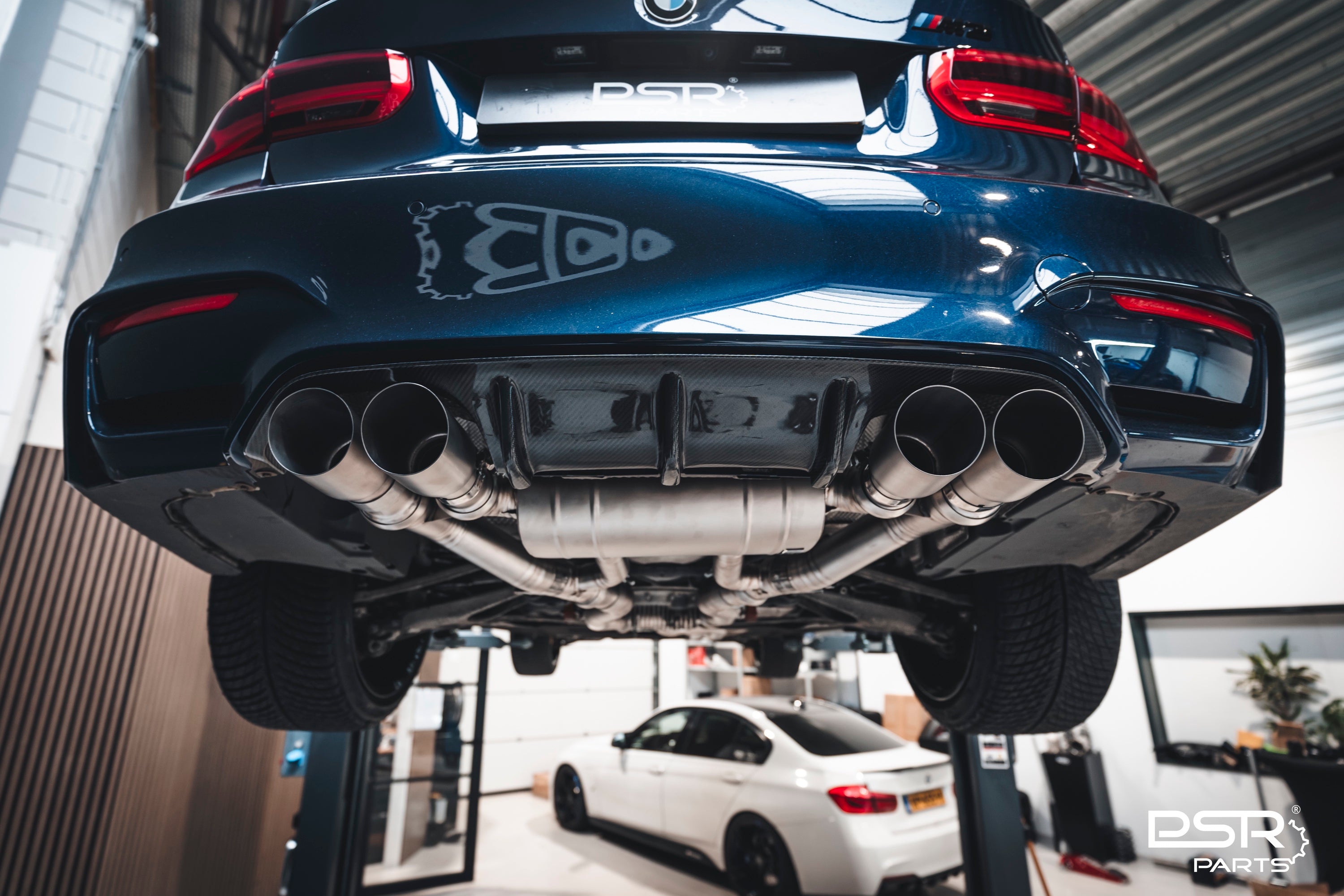 DCE Parts - BMW F80 M3 F82 M4 Equal Length & Single Midpipe