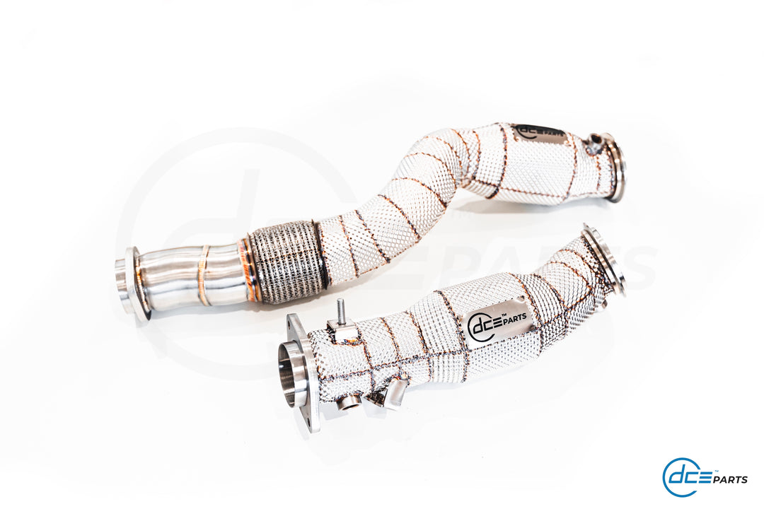 DCE Parts -  BMW S58B30 - BMW M3 G80 G81 / M4 G82 G83 S58 / G87 M2 - Catless / Catlook / High Flow Cat Downpipe